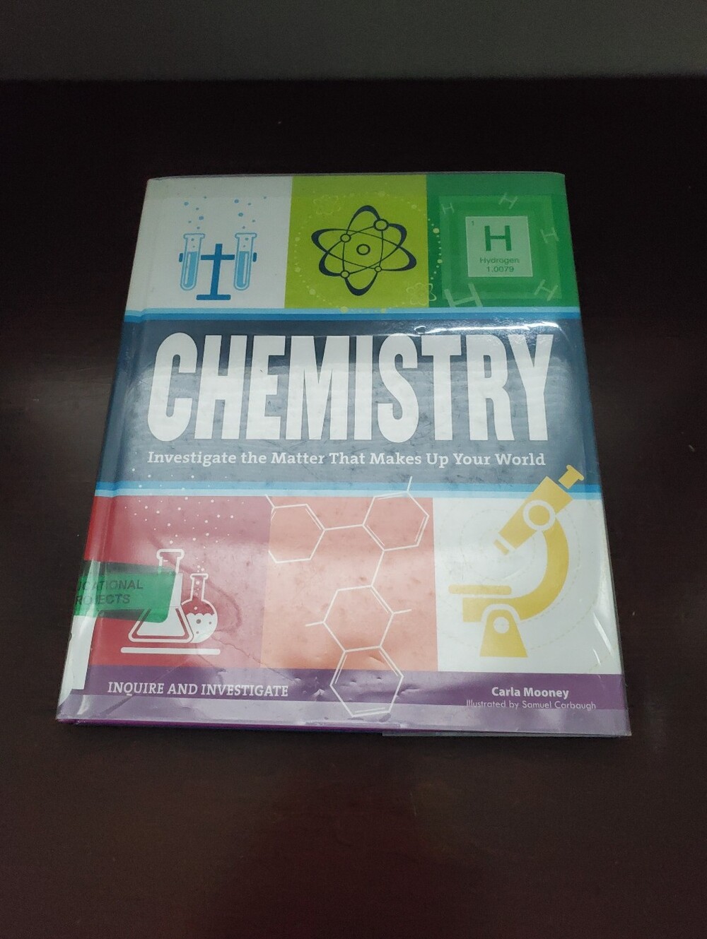 Chemistry Hardcover Textbook - Multicolor